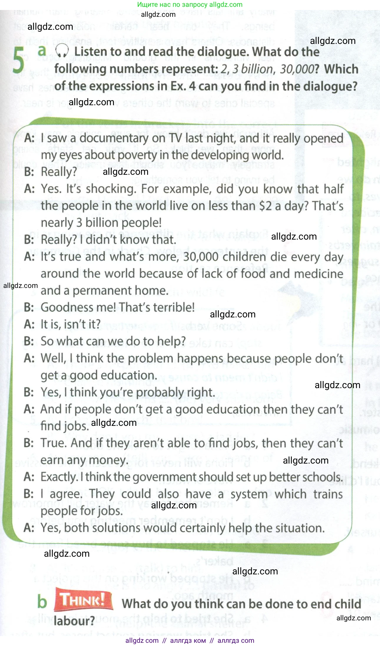 Английский язык (english), 8 класс Учебник (Student's book), авторы: Ваулина Юлия Евгеньевна (Vaulina Julia), Дули Дженни (Dooley Jenny), Подоляко Ольга Евгеньевна (Podolyako Olga), Эванс Вирджиния (Evans Virginia), издательство Просвещение, Москва, 2023, бирюзового цвета, страница 77, номер 5, Условие 2023-2027