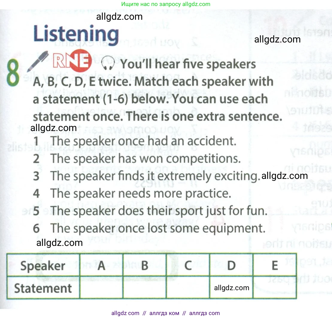 Английский язык (english), 8 класс Учебник (Student's book), авторы: Ваулина Юлия Евгеньевна (Vaulina Julia), Дули Дженни (Dooley Jenny), Подоляко Ольга Евгеньевна (Podolyako Olga), Эванс Вирджиния (Evans Virginia), издательство Просвещение, Москва, 2023, бирюзового цвета, страница 125, номер 8, Условие 2023-2027