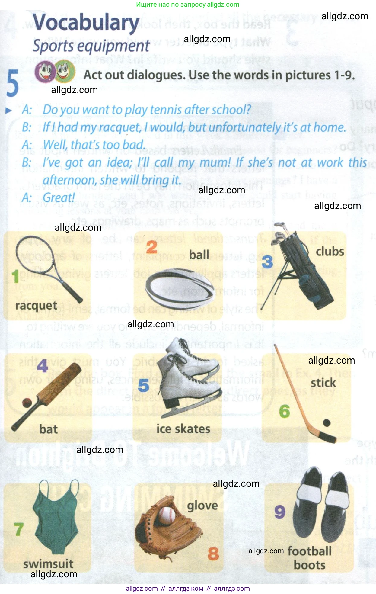 Английский язык (english), 8 класс Учебник (Student's book), авторы: Ваулина Юлия Евгеньевна (Vaulina Julia), Дули Дженни (Dooley Jenny), Подоляко Ольга Евгеньевна (Podolyako Olga), Эванс Вирджиния (Evans Virginia), издательство Просвещение, Москва, 2023, бирюзового цвета, страница 129, номер 5, Условие 2023-2027