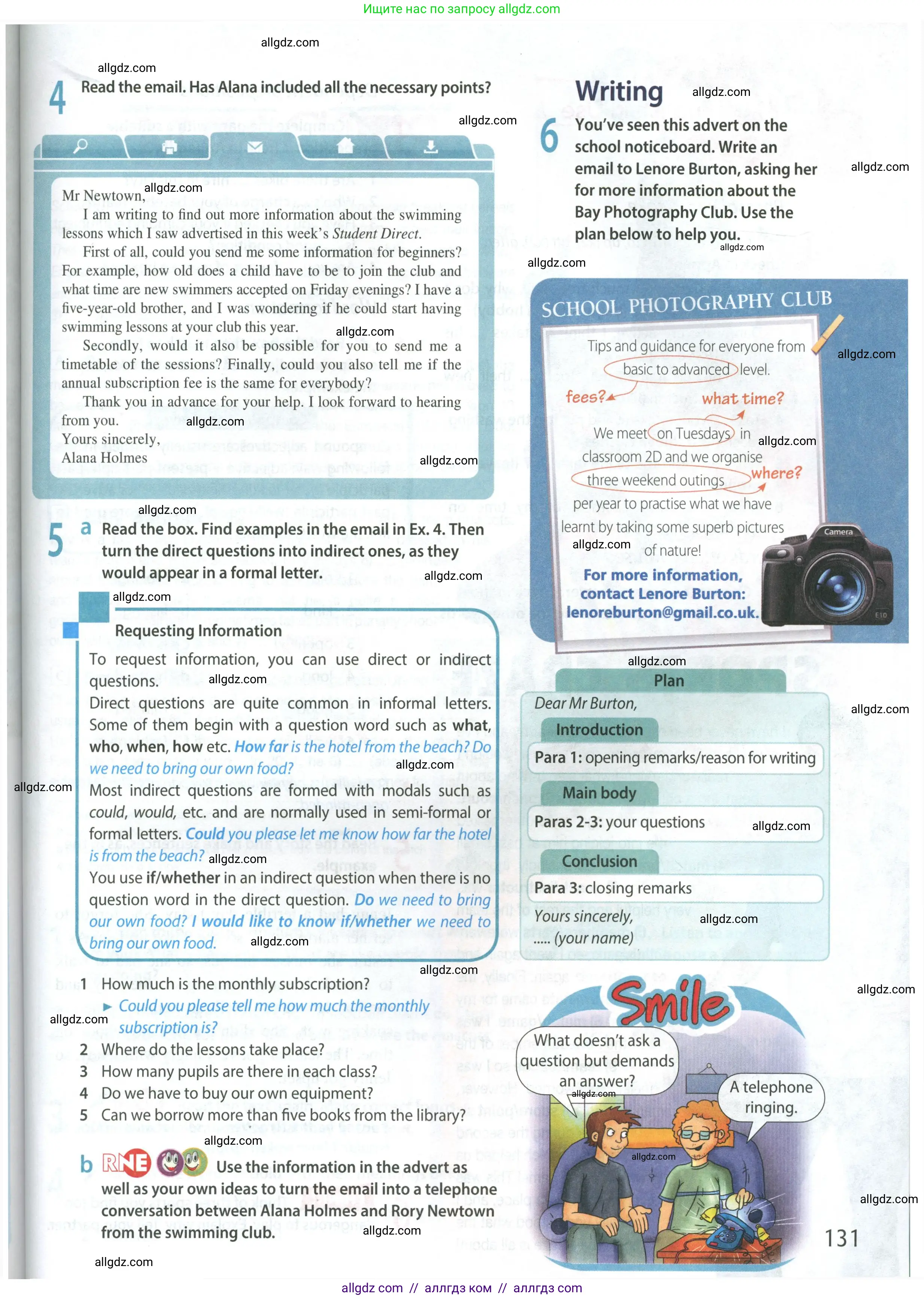 Английский язык (english), 8 класс Учебник (Student's book), авторы: Ваулина Юлия Евгеньевна (Vaulina Julia), Дули Дженни (Dooley Jenny), Подоляко Ольга Евгеньевна (Podolyako Olga), Эванс Вирджиния (Evans Virginia), издательство Просвещение, Москва, 2023, бирюзового цвета, страница 131