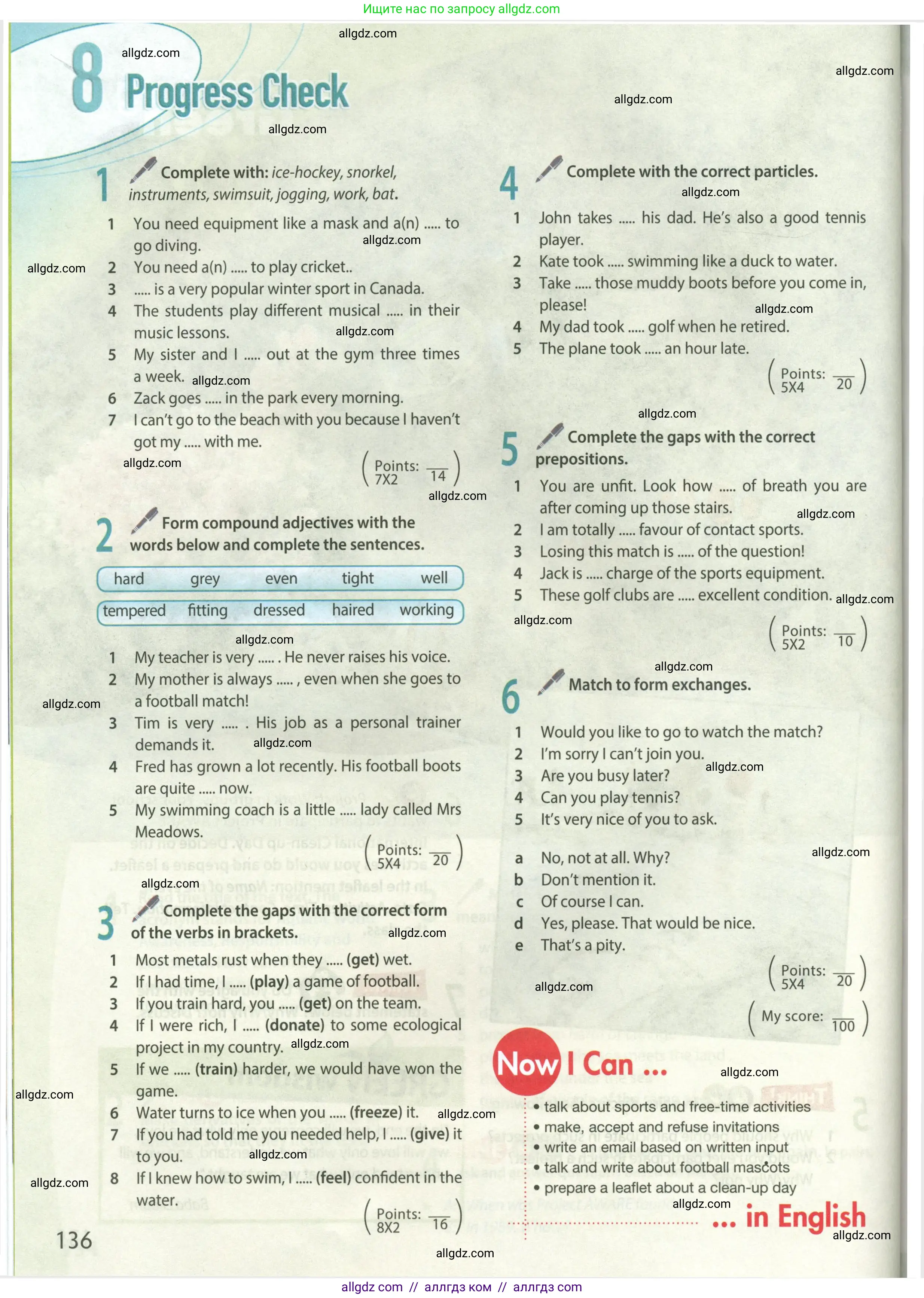 Английский язык (english), 8 класс Учебник (Student's book), авторы: Ваулина Юлия Евгеньевна (Vaulina Julia), Дули Дженни (Dooley Jenny), Подоляко Ольга Евгеньевна (Podolyako Olga), Эванс Вирджиния (Evans Virginia), издательство Просвещение, Москва, 2023, бирюзового цвета, страница 136