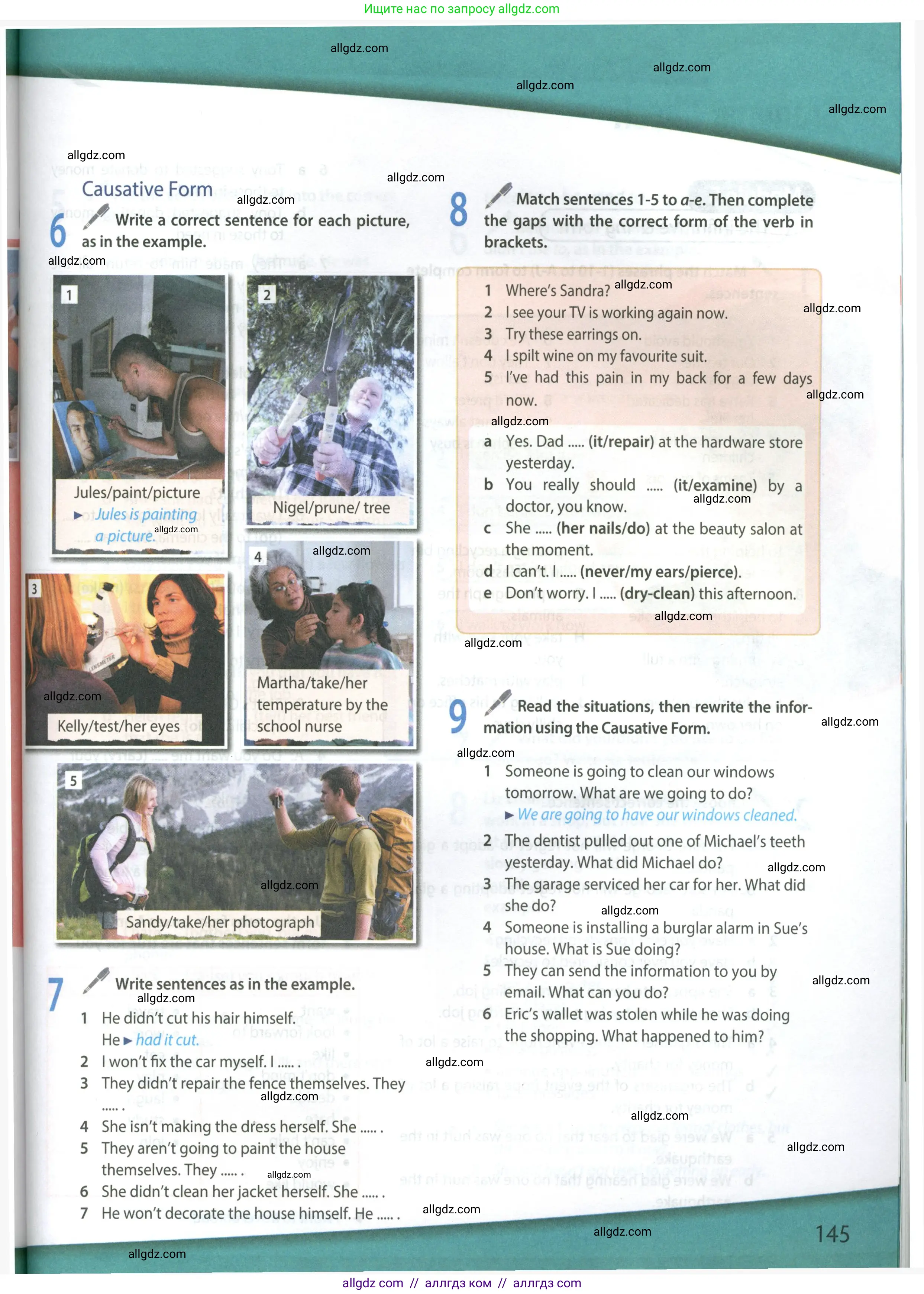 Английский язык (english), 8 класс Учебник (Student's book), авторы: Ваулина Юлия Евгеньевна (Vaulina Julia), Дули Дженни (Dooley Jenny), Подоляко Ольга Евгеньевна (Podolyako Olga), Эванс Вирджиния (Evans Virginia), издательство Просвещение, Москва, 2023, бирюзового цвета, страница 145