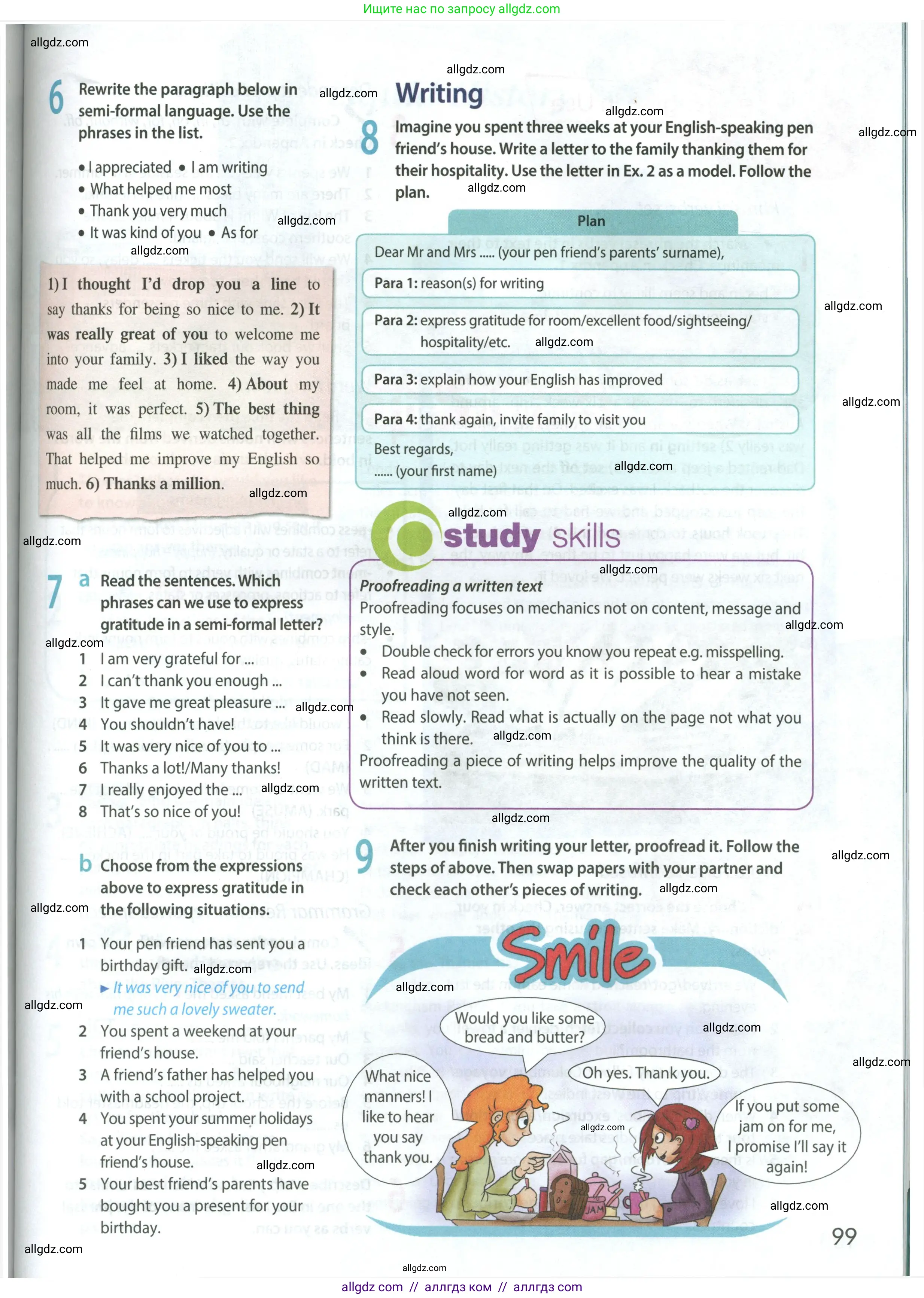 Английский язык (english), 8 класс Учебник (Student's book), авторы: Ваулина Юлия Евгеньевна (Vaulina Julia), Дули Дженни (Dooley Jenny), Подоляко Ольга Евгеньевна (Podolyako Olga), Эванс Вирджиния (Evans Virginia), издательство Просвещение, Москва, 2023, бирюзового цвета, страница 99