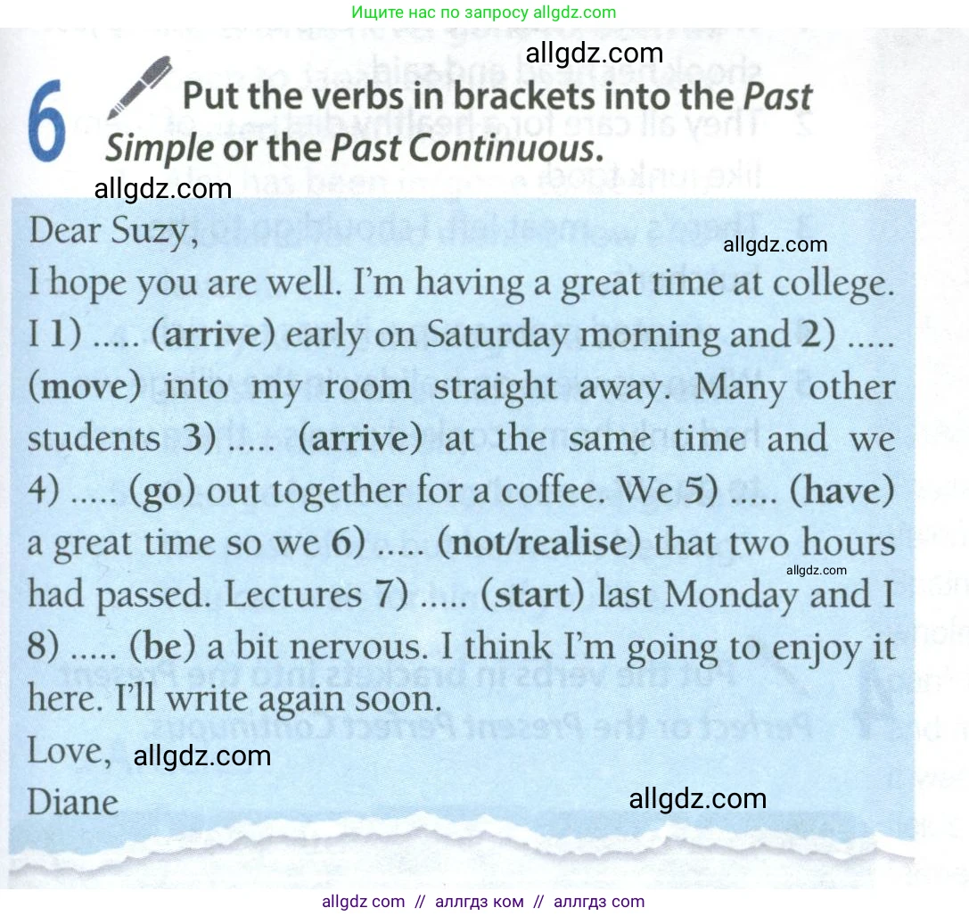 Английский язык (english), 8 класс Учебник (Student's book), авторы: Ваулина Юлия Евгеньевна (Vaulina Julia), Дули Дженни (Dooley Jenny), Подоляко Ольга Евгеньевна (Podolyako Olga), Эванс Вирджиния (Evans Virginia), издательство Просвещение, Москва, 2023, бирюзового цвета, страница 139, номер 6, Условие 2023-2027