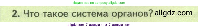 Биология, 8 класс Учебник, авторы: Пасечник Владимир Васильевич, Суматохин Сергей Витальевич, Гапонюк Зоя Георгиевна, издательство Просвещение, Москва, 2023, белого цвета, страница 36, номер 2, Условие
