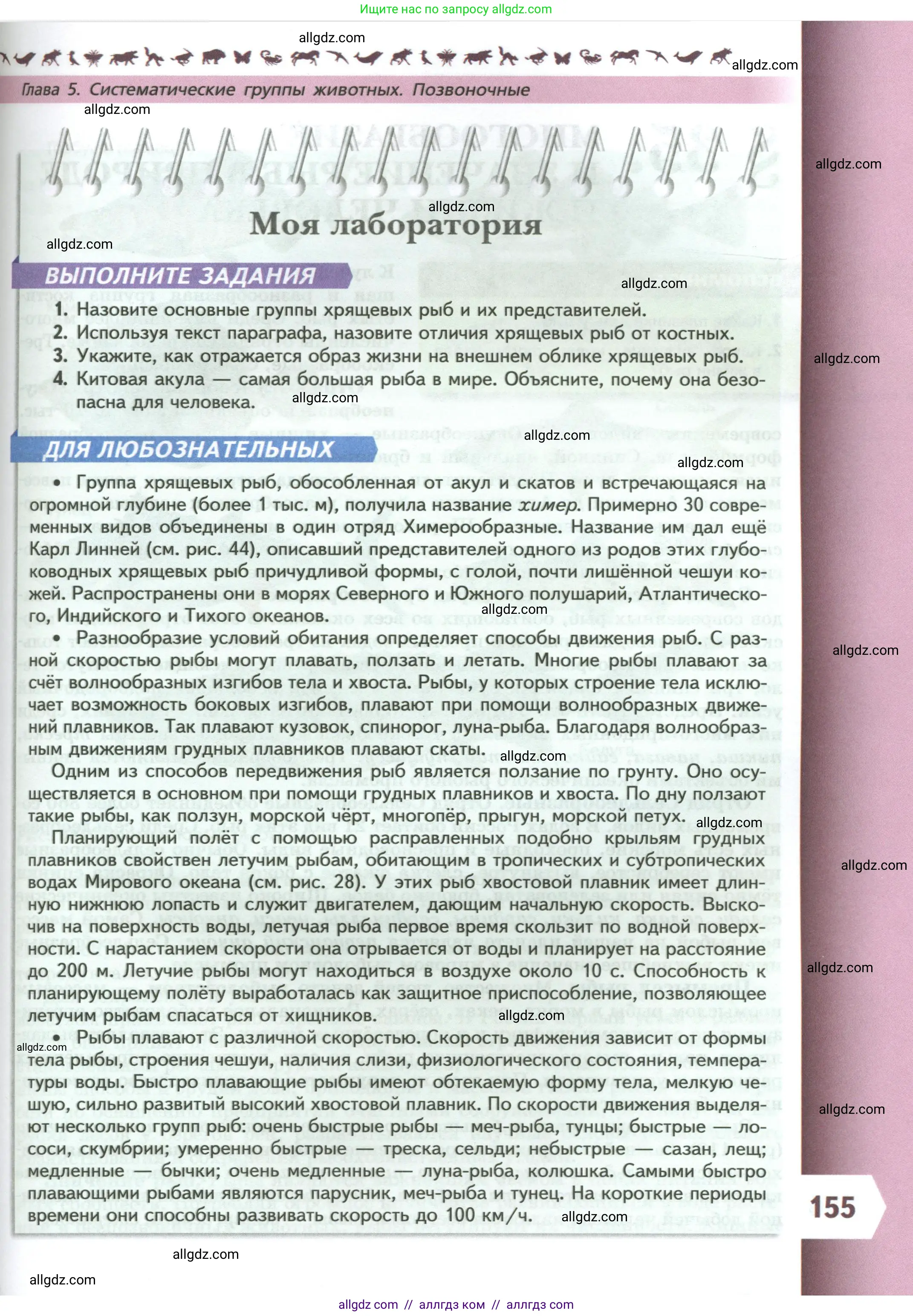 Биология, 8 класс Учебник, авторы: Пасечник Владимир Васильевич, Суматохин Сергей Витальевич, Гапонюк Зоя Георгиевна, издательство Просвещение, Москва, 2023, белого цвета, страница 155