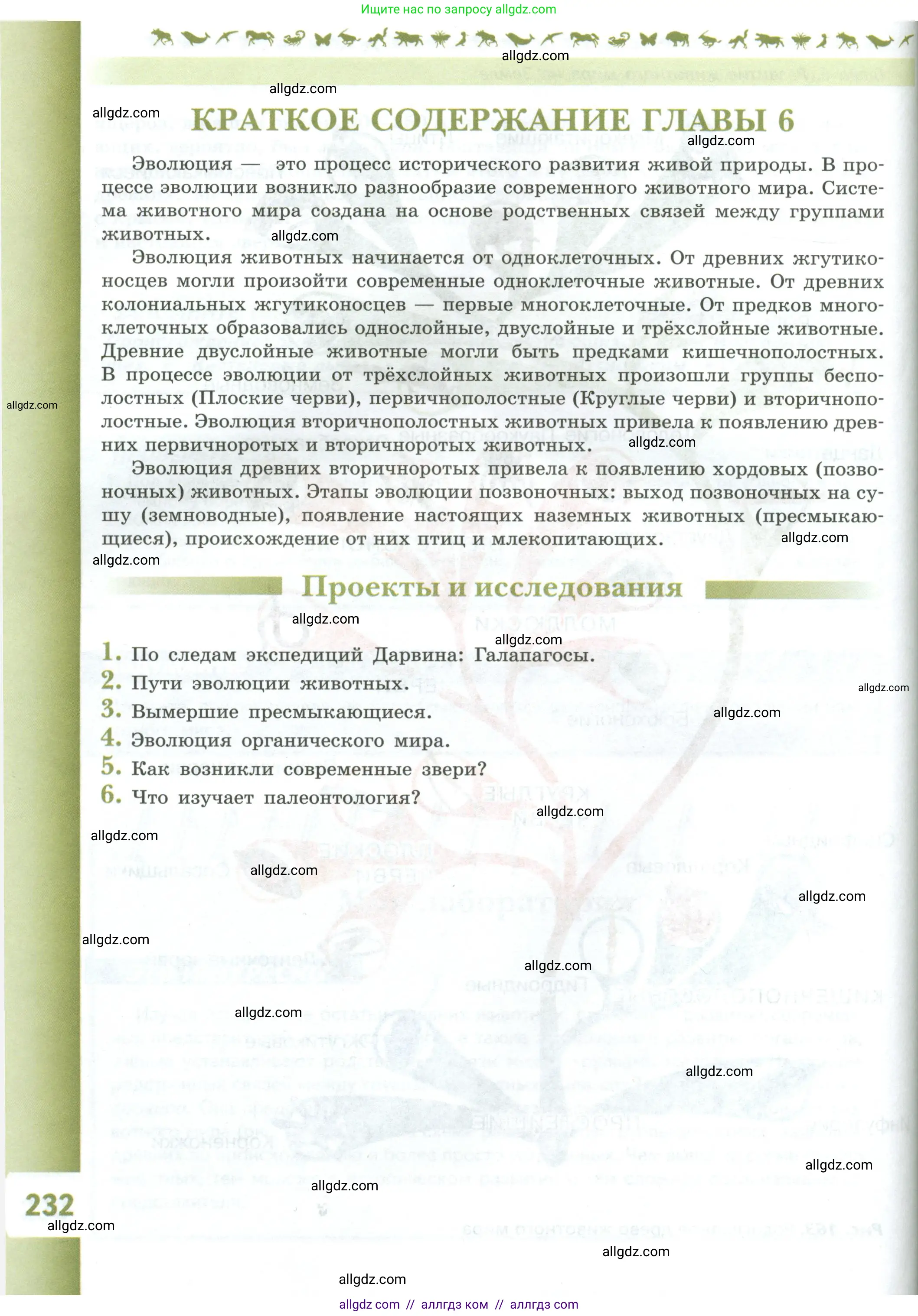 Биология, 8 класс Учебник, авторы: Пасечник Владимир Васильевич, Суматохин Сергей Витальевич, Гапонюк Зоя Георгиевна, издательство Просвещение, Москва, 2023, белого цвета, страница 232