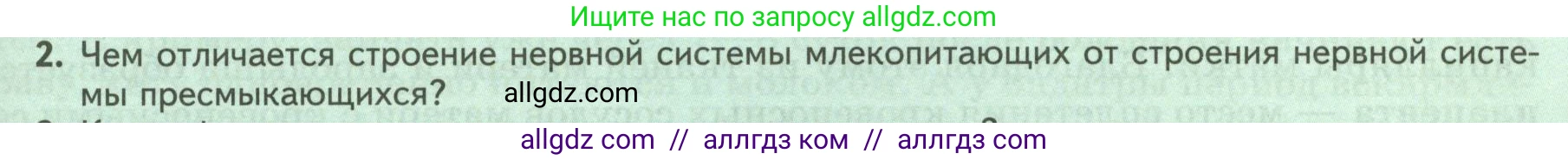 Биология, 8 класс Учебник, авторы: Пасечник Владимир Васильевич, Суматохин Сергей Витальевич, Гапонюк Зоя Георгиевна, издательство Просвещение, Москва, 2023, белого цвета, страница 205, номер 2, Условие