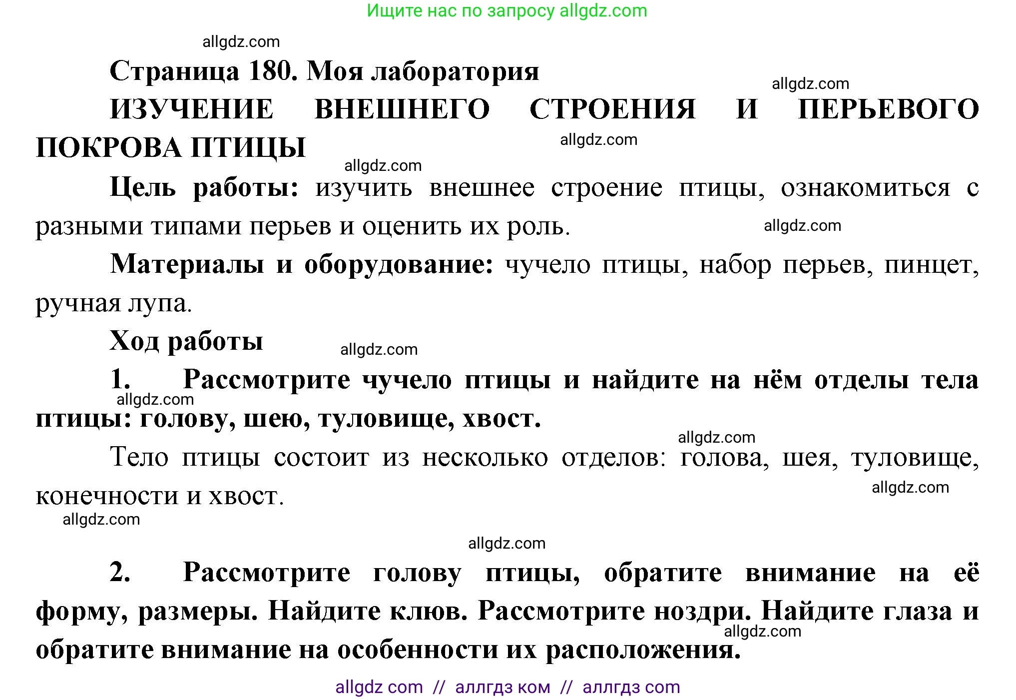 Биология, 8 класс Учебник, авторы: Пасечник Владимир Васильевич, Суматохин Сергей Витальевич, Гапонюк Зоя Георгиевна, издательство Просвещение, Москва, 2023, белого цвета, страница 180, Решение