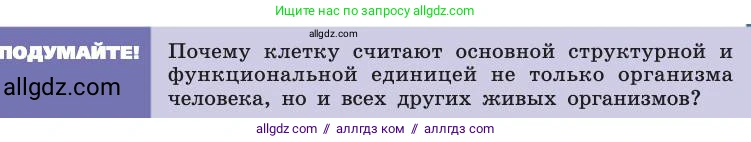 Биология, 8 класс Учебник, авторы: Пасечник Владимир Васильевич, Каменский Андрей Александрович, Швецов Глеб Геннадьевич, издательство Просвещение, Москва, 2019, страница 23, Условие