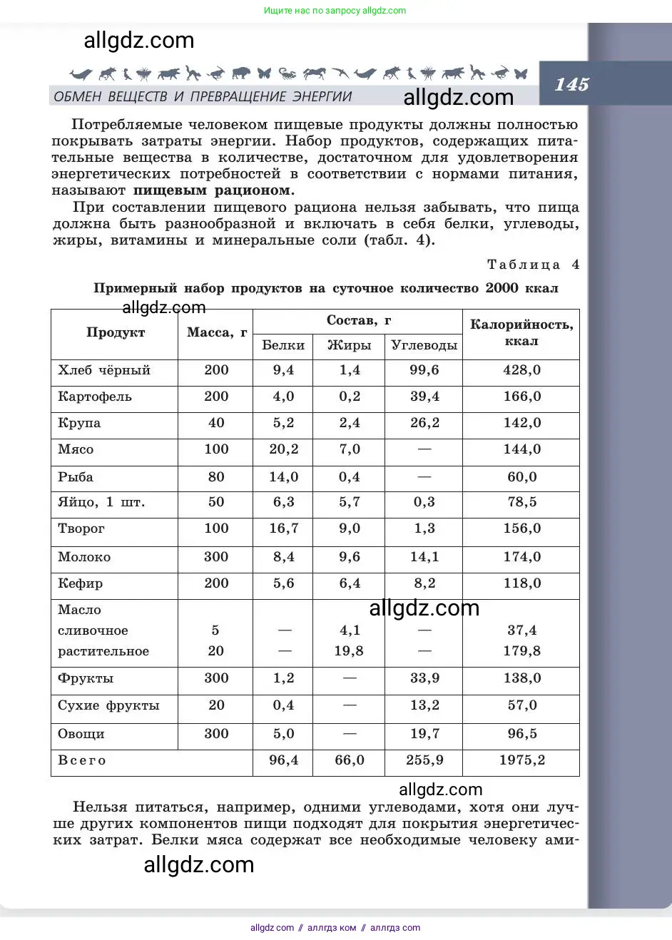 Биология, 8 класс Учебник, авторы: Пасечник Владимир Васильевич, Каменский Андрей Александрович, Швецов Глеб Геннадьевич, издательство Просвещение, Москва, 2019, страница 145