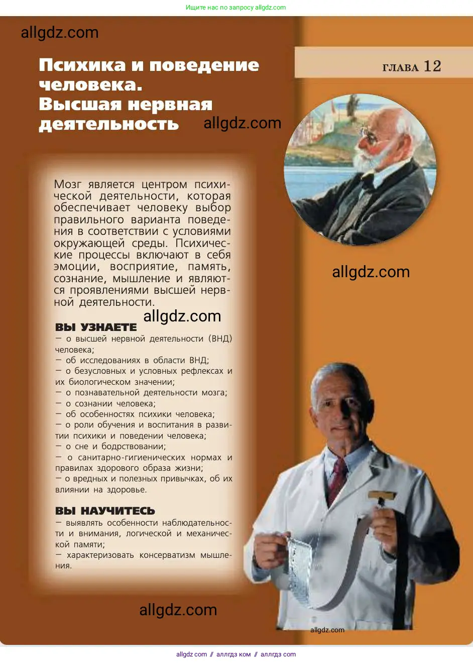 Биология, 8 класс Учебник, авторы: Пасечник Владимир Васильевич, Каменский Андрей Александрович, Швецов Глеб Геннадьевич, издательство Просвещение, Москва, 2019, страница 205