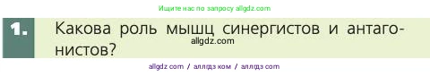 Биология, 8 класс Учебник, авторы: Пасечник Владимир Васильевич, Каменский Андрей Александрович, Швецов Глеб Геннадьевич, издательство Просвещение, Москва, 2019, страница 51, номер 1, Условие