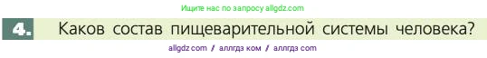 Биология, 8 класс Учебник, авторы: Пасечник Владимир Васильевич, Каменский Андрей Александрович, Швецов Глеб Геннадьевич, издательство Просвещение, Москва, 2019, страница 113, номер 4, Условие