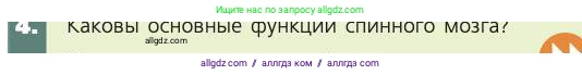 Биология, 8 класс Учебник, авторы: Пасечник Владимир Васильевич, Каменский Андрей Александрович, Швецов Глеб Геннадьевич, издательство Просвещение, Москва, 2019, страница 181, номер 4, Условие