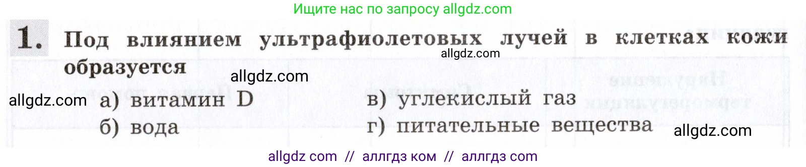 Биология, 8 класс рабочая тетрадь, авторы: Пасечник Владимир Васильевич, Швецов Глеб Геннадьевич, издательство Просвещение, Москва, 2019, страница 92, номер 1, Условие