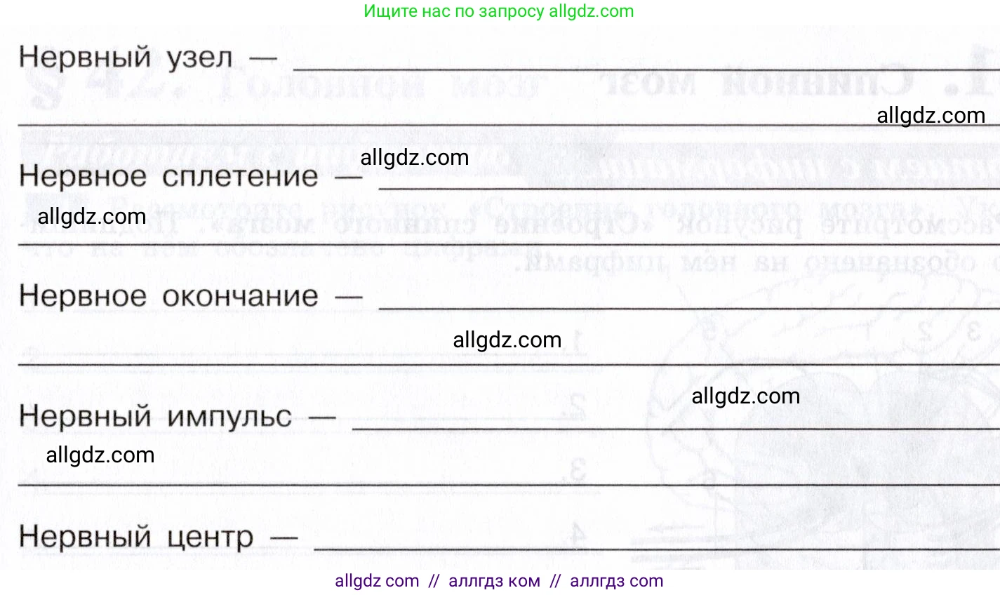 Биология, 8 класс рабочая тетрадь, авторы: Пасечник Владимир Васильевич, Швецов Глеб Геннадьевич, издательство Просвещение, Москва, 2019, страница 98, номер 2, Условие (продолжение 2)