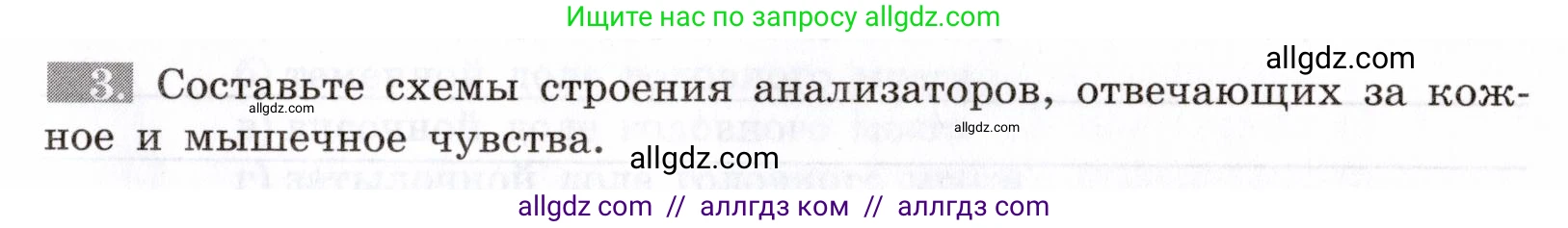 Биология, 8 класс рабочая тетрадь, авторы: Пасечник Владимир Васильевич, Швецов Глеб Геннадьевич, издательство Просвещение, Москва, 2019, страница 113, номер 3, Условие