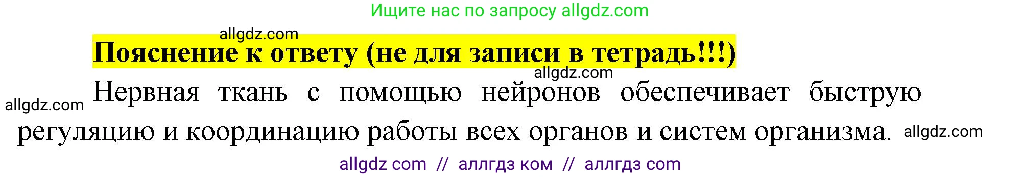 Биология, 8 класс рабочая тетрадь, авторы: Пасечник Владимир Васильевич, Швецов Глеб Геннадьевич, издательство Просвещение, Москва, 2019, страница 19, номер 7, Решение 1 (продолжение 2)