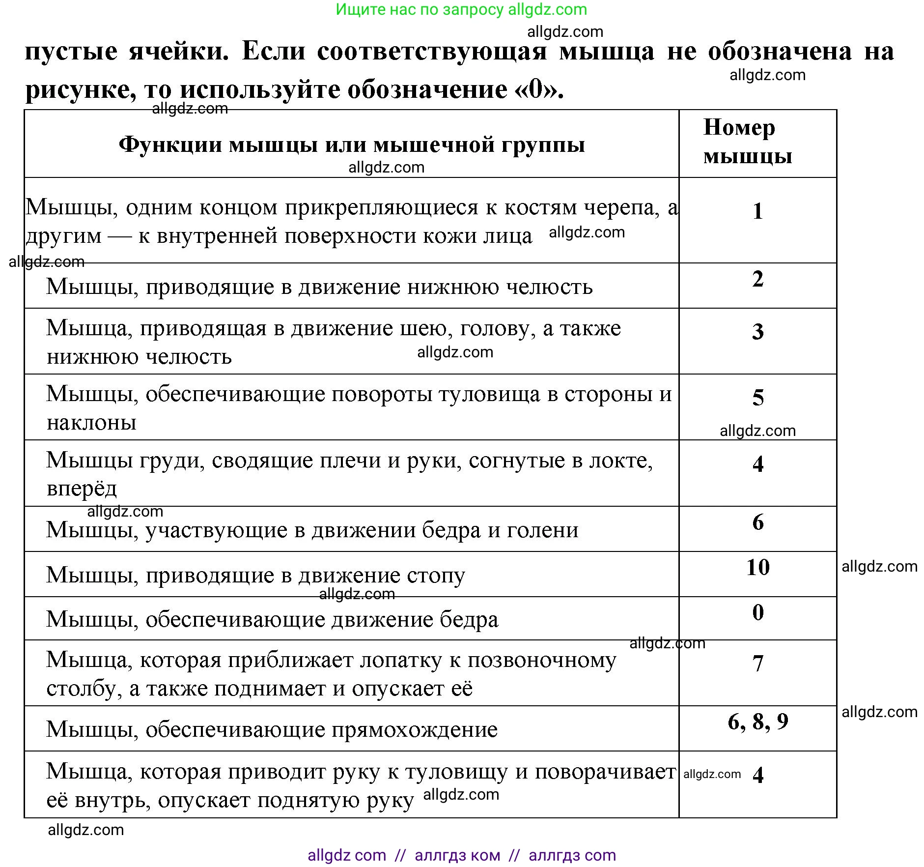 Биология, 8 класс рабочая тетрадь, авторы: Пасечник Владимир Васильевич, Швецов Глеб Геннадьевич, издательство Просвещение, Москва, 2019, страница 27, номер 5, Решение 1 (продолжение 2)