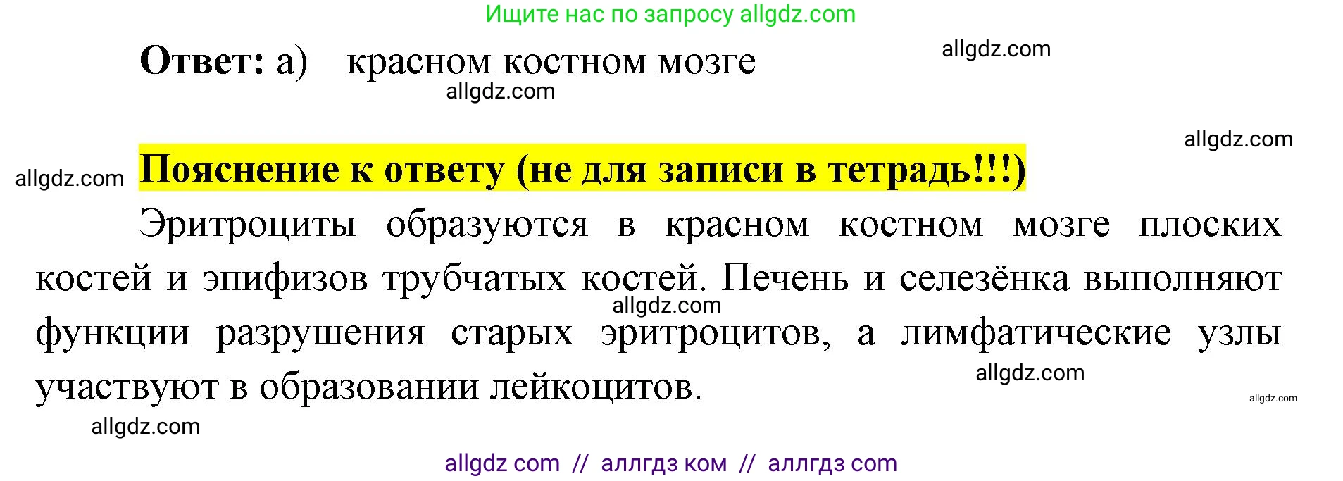 Биология, 8 класс рабочая тетрадь, авторы: Пасечник Владимир Васильевич, Швецов Глеб Геннадьевич, издательство Просвещение, Москва, 2019, страница 40, номер 3, Решение 1 (продолжение 2)