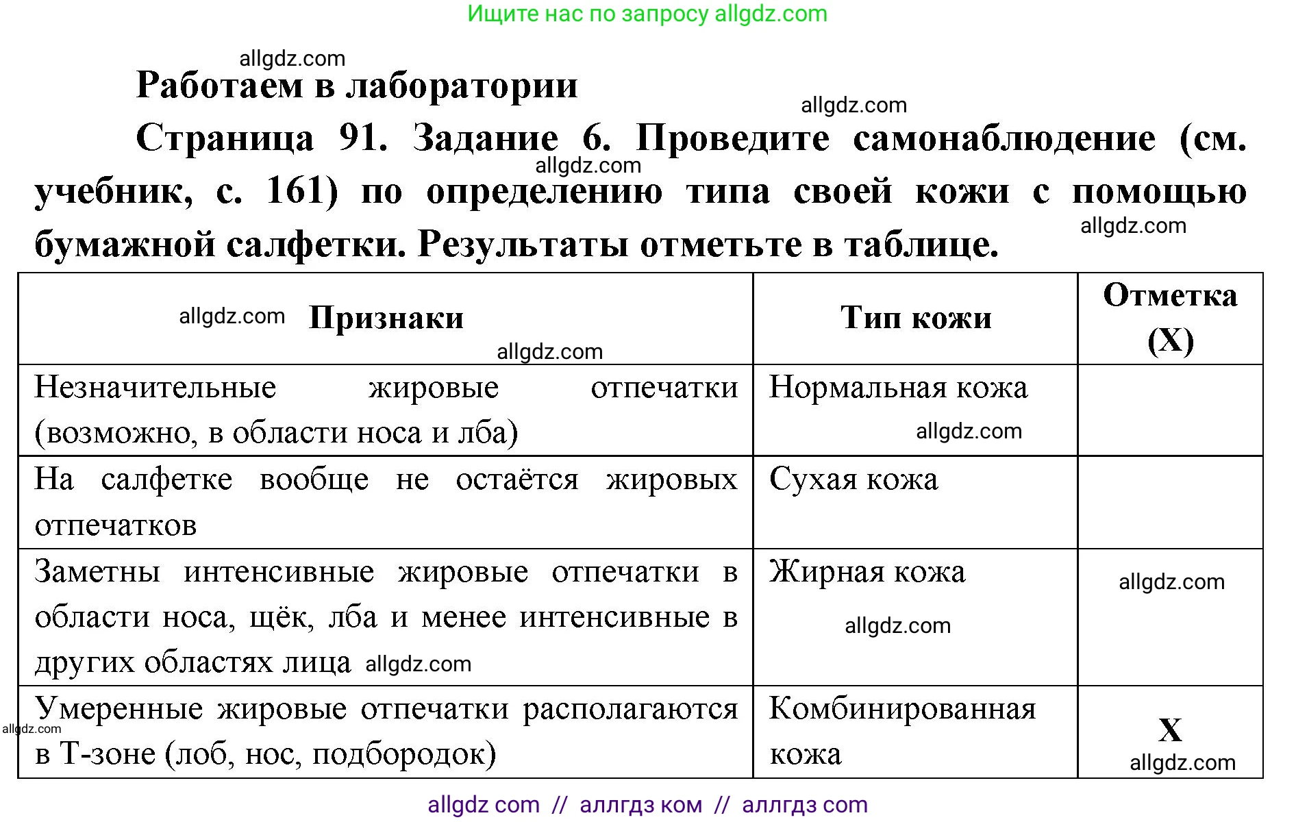 Биология, 8 класс рабочая тетрадь, авторы: Пасечник Владимир Васильевич, Швецов Глеб Геннадьевич, издательство Просвещение, Москва, 2019, страница 91, номер 6, Решение 1
