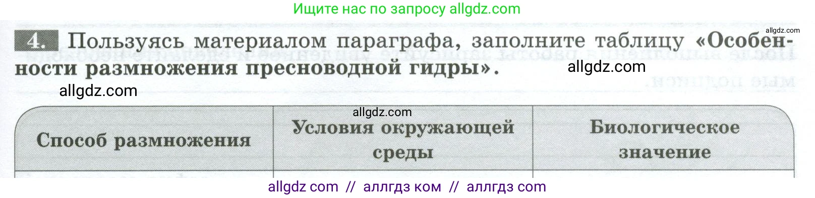 Биология, 8 класс рабочая тетрадь, авторы: Суматохин Сергей Витальевич, Пасечник Владимир Васильевич, Гапонюк Зоя Георгиевна, издательство Просвещение, Москва, 2023, оранжевого цвета, страница 57, номер 4, Условие