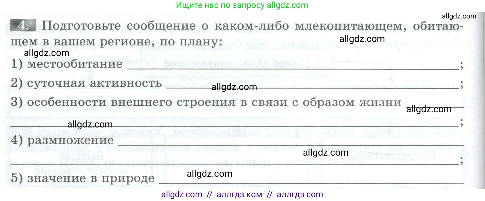 Биология, 8 класс рабочая тетрадь, авторы: Суматохин Сергей Витальевич, Пасечник Владимир Васильевич, Гапонюк Зоя Георгиевна, издательство Просвещение, Москва, 2023, оранжевого цвета, страница 130, номер 4, Условие