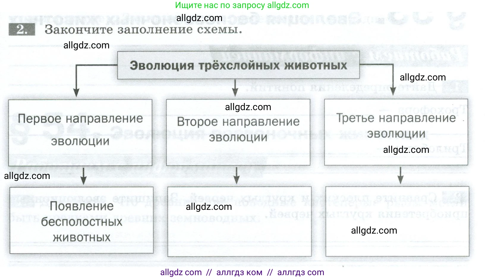 Биология, 8 класс рабочая тетрадь, авторы: Суматохин Сергей Витальевич, Пасечник Владимир Васильевич, Гапонюк Зоя Георгиевна, издательство Просвещение, Москва, 2023, оранжевого цвета, страница 135, номер 2, Условие