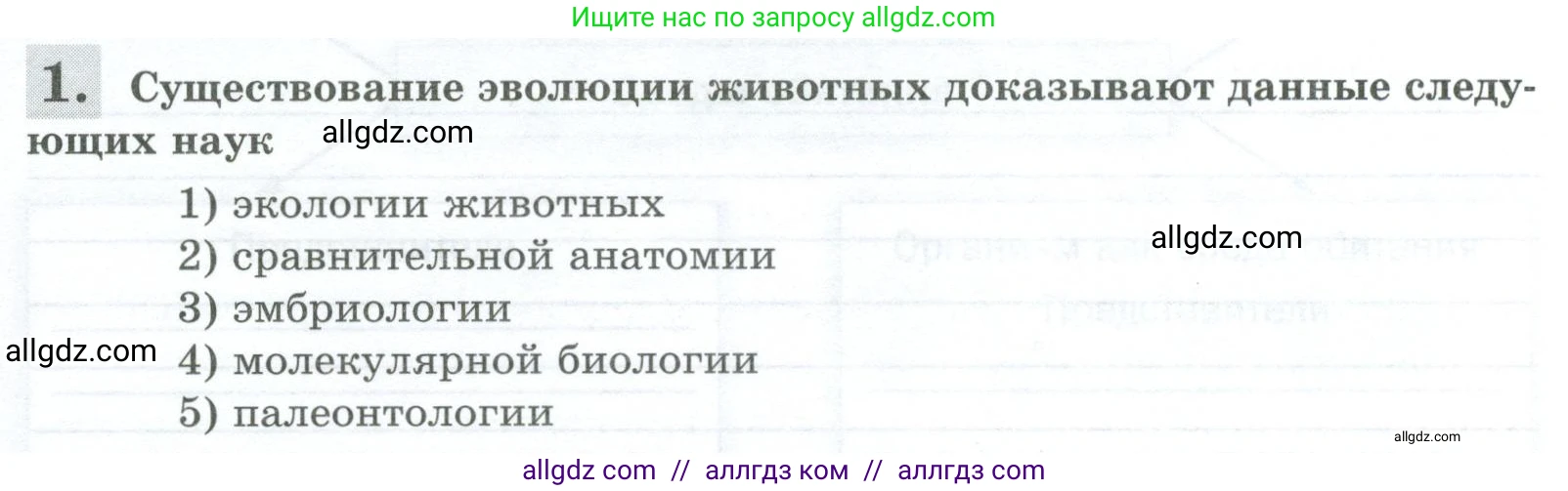 Биология, 8 класс рабочая тетрадь, авторы: Суматохин Сергей Витальевич, Пасечник Владимир Васильевич, Гапонюк Зоя Георгиевна, издательство Просвещение, Москва, 2023, оранжевого цвета, страница 139, номер 1, Условие
