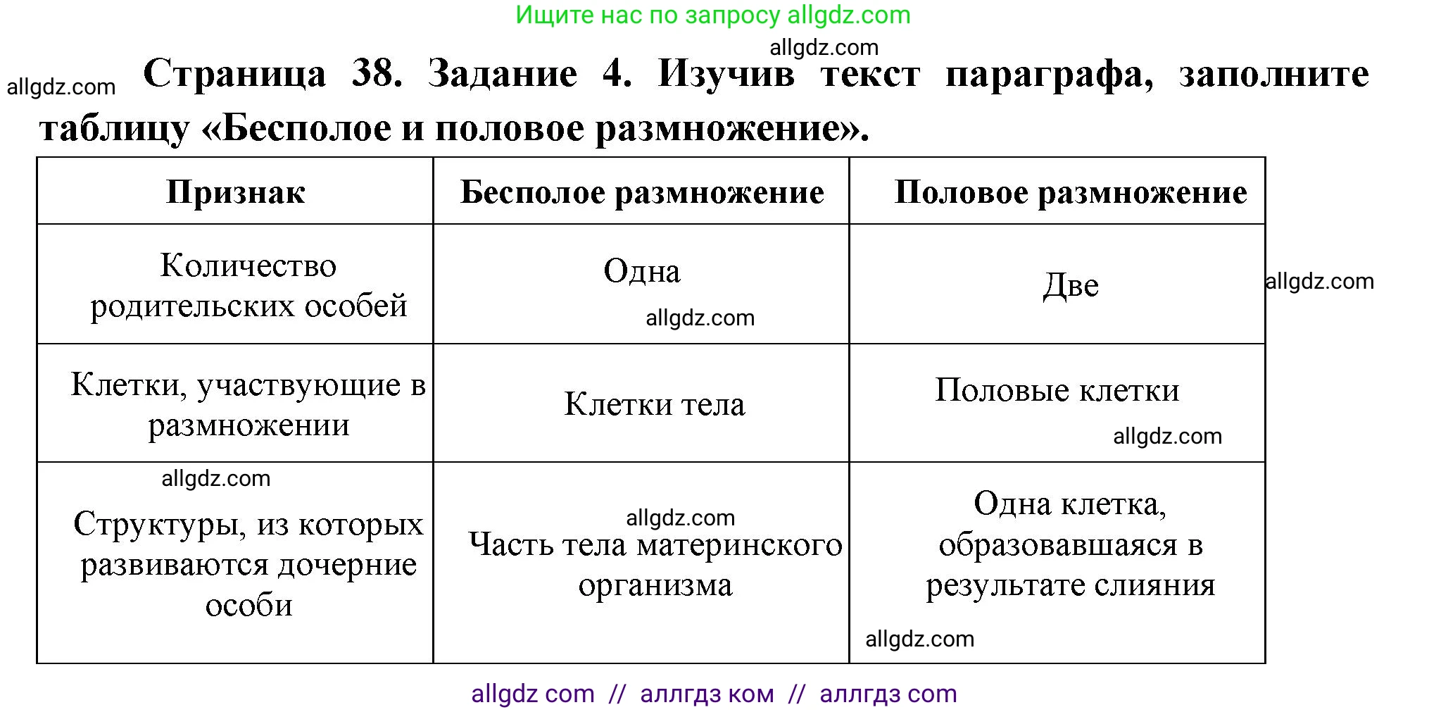 Биология, 8 класс рабочая тетрадь, авторы: Суматохин Сергей Витальевич, Пасечник Владимир Васильевич, Гапонюк Зоя Георгиевна, издательство Просвещение, Москва, 2023, оранжевого цвета, страница 38, номер 4, Решение