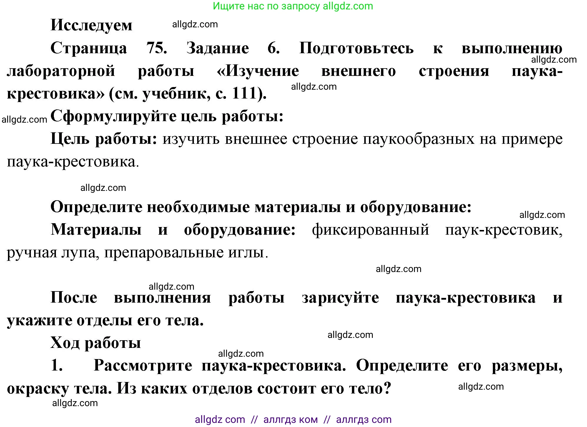 Биология, 8 класс рабочая тетрадь, авторы: Суматохин Сергей Витальевич, Пасечник Владимир Васильевич, Гапонюк Зоя Георгиевна, издательство Просвещение, Москва, 2023, оранжевого цвета, страница 75, номер 6, Решение
