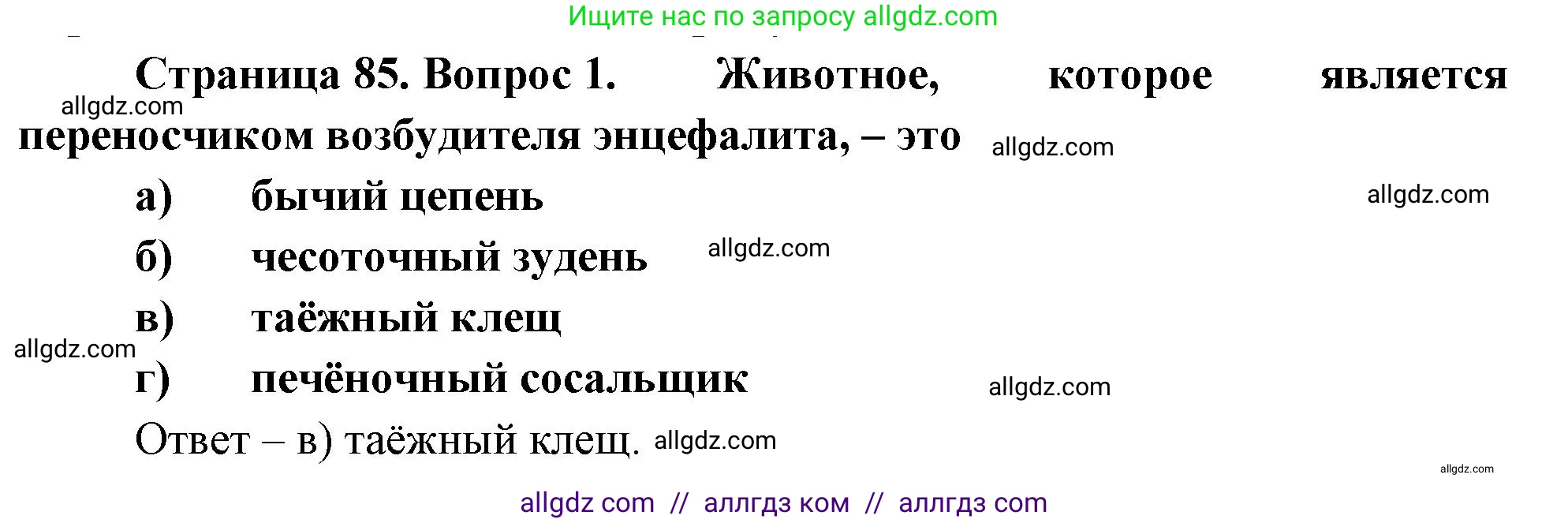 Биология, 8 класс рабочая тетрадь, авторы: Суматохин Сергей Витальевич, Пасечник Владимир Васильевич, Гапонюк Зоя Георгиевна, издательство Просвещение, Москва, 2023, оранжевого цвета, страница 85, номер 1, Решение