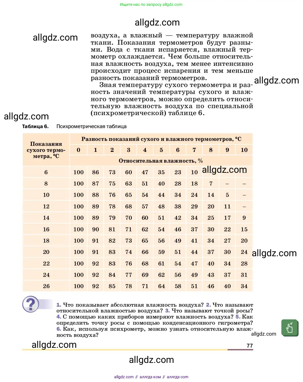 Физика, 8 класс Учебник, автор: Пёрышкин И М, издательство Просвещение, Москва, 2023, белого цвета, страница 77