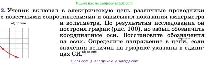 Физика, 8 класс Учебник, автор: Пёрышкин И М, издательство Просвещение, Москва, 2023, белого цвета, страница 150, номер 2, Условие