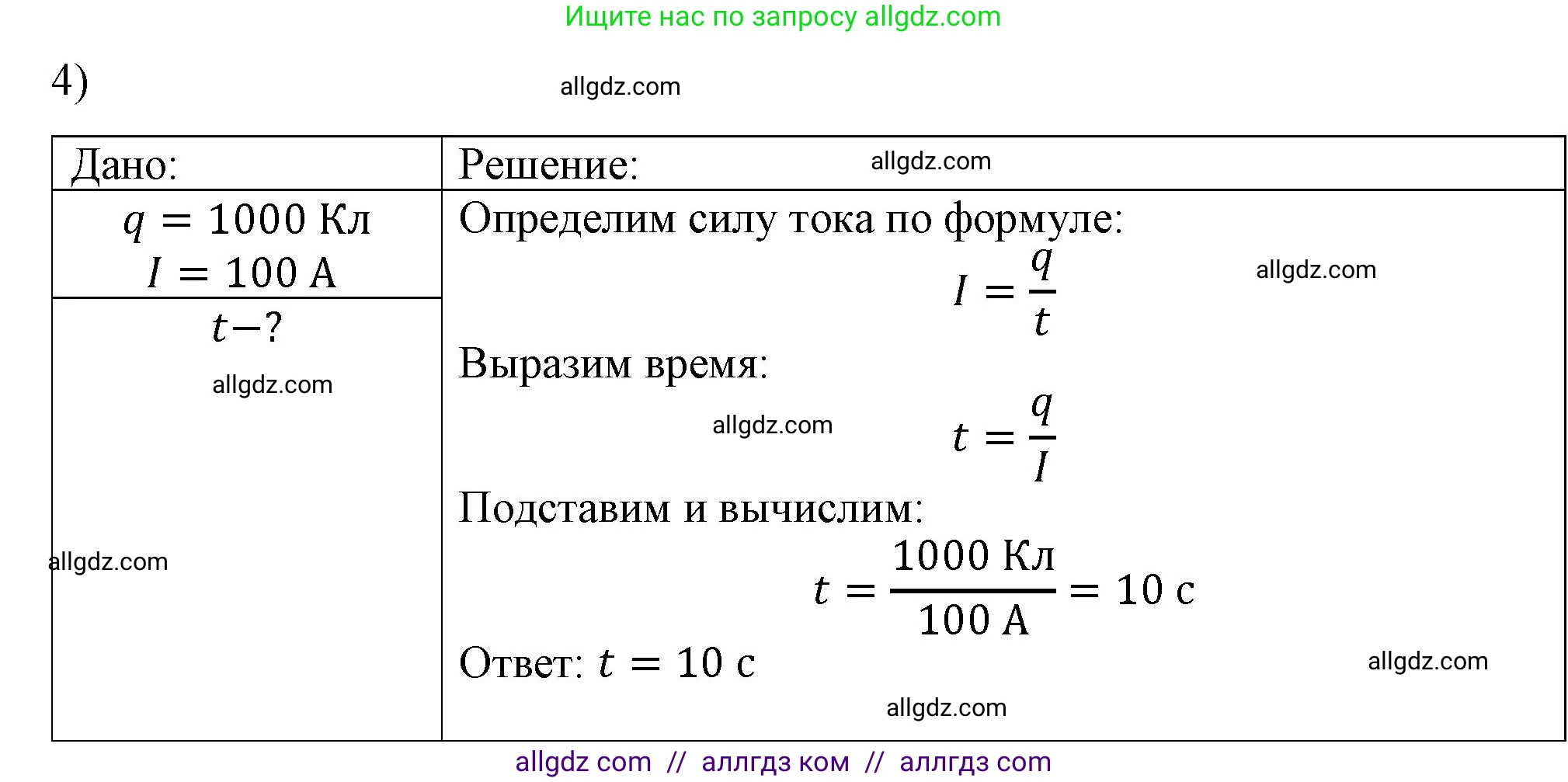 Физика, 8 класс Учебник, автор: Пёрышкин И М, издательство Просвещение, Москва, 2023, белого цвета, страница 142, номер 4, Решение 1