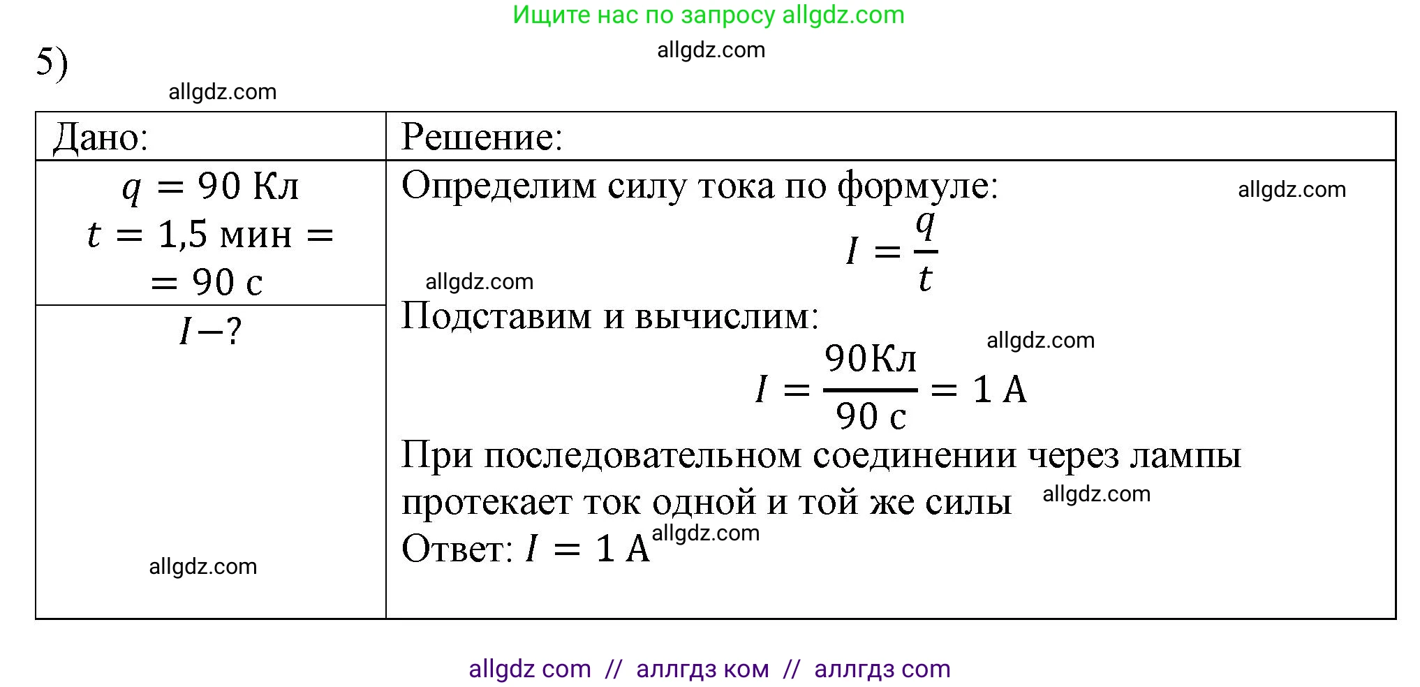 Физика, 8 класс Учебник, автор: Пёрышкин И М, издательство Просвещение, Москва, 2023, белого цвета, страница 143, номер 5, Решение 1