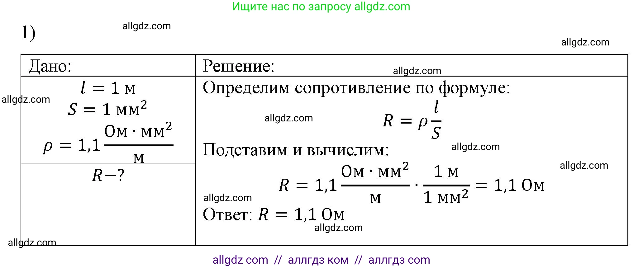 Физика, 8 класс Учебник, автор: Пёрышкин И М, издательство Просвещение, Москва, 2023, белого цвета, страница 155, номер 1, Решение 1