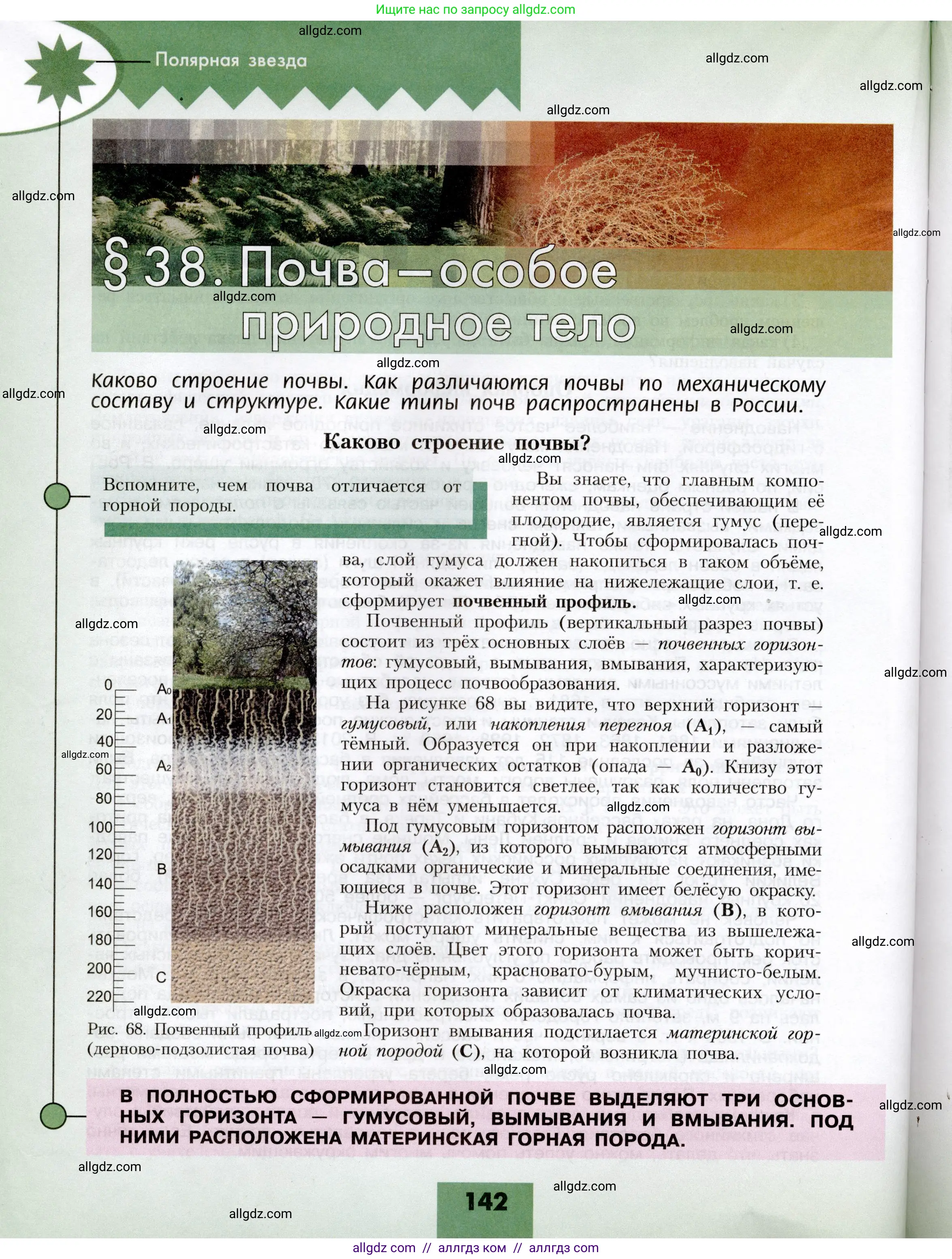 География, 8 класс Учебник, авторы: Алексеев Александр Иванович, Николина Вера Викторовна, Липкина Елена Карловна, Болысов Сергей Иванович, Кузнецова Галина Юрьевна, издательство Просвещение, Москва, 2023, жёлтого цвета, страница 142
