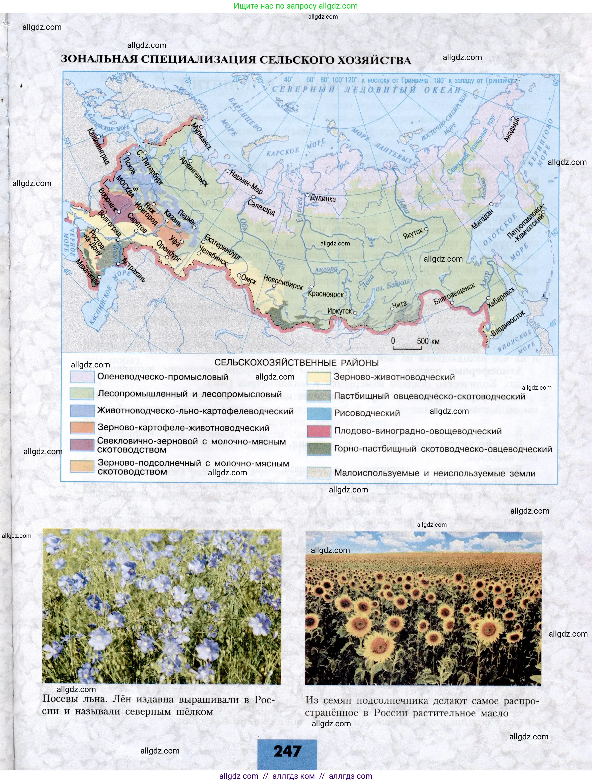 География, 8 класс Учебник, авторы: Алексеев Александр Иванович, Николина Вера Викторовна, Липкина Елена Карловна, Болысов Сергей Иванович, Кузнецова Галина Юрьевна, издательство Просвещение, Москва, 2023, жёлтого цвета, страница 247