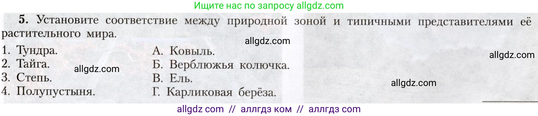 География, 8 класс Учебник, авторы: Алексеев Александр Иванович, Николина Вера Викторовна, Липкина Елена Карловна, Болысов Сергей Иванович, Кузнецова Галина Юрьевна, издательство Просвещение, Москва, 2023, жёлтого цвета, страница 179, номер 5, Условие