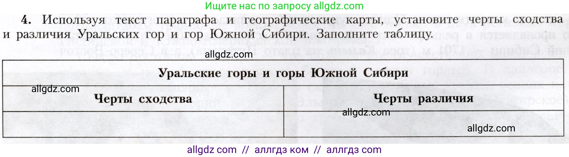 География, 8 класс Учебник, авторы: Алексеев Александр Иванович, Николина Вера Викторовна, Липкина Елена Карловна, Болысов Сергей Иванович, Кузнецова Галина Юрьевна, издательство Просвещение, Москва, 2023, жёлтого цвета, страница 199, номер 4, Условие