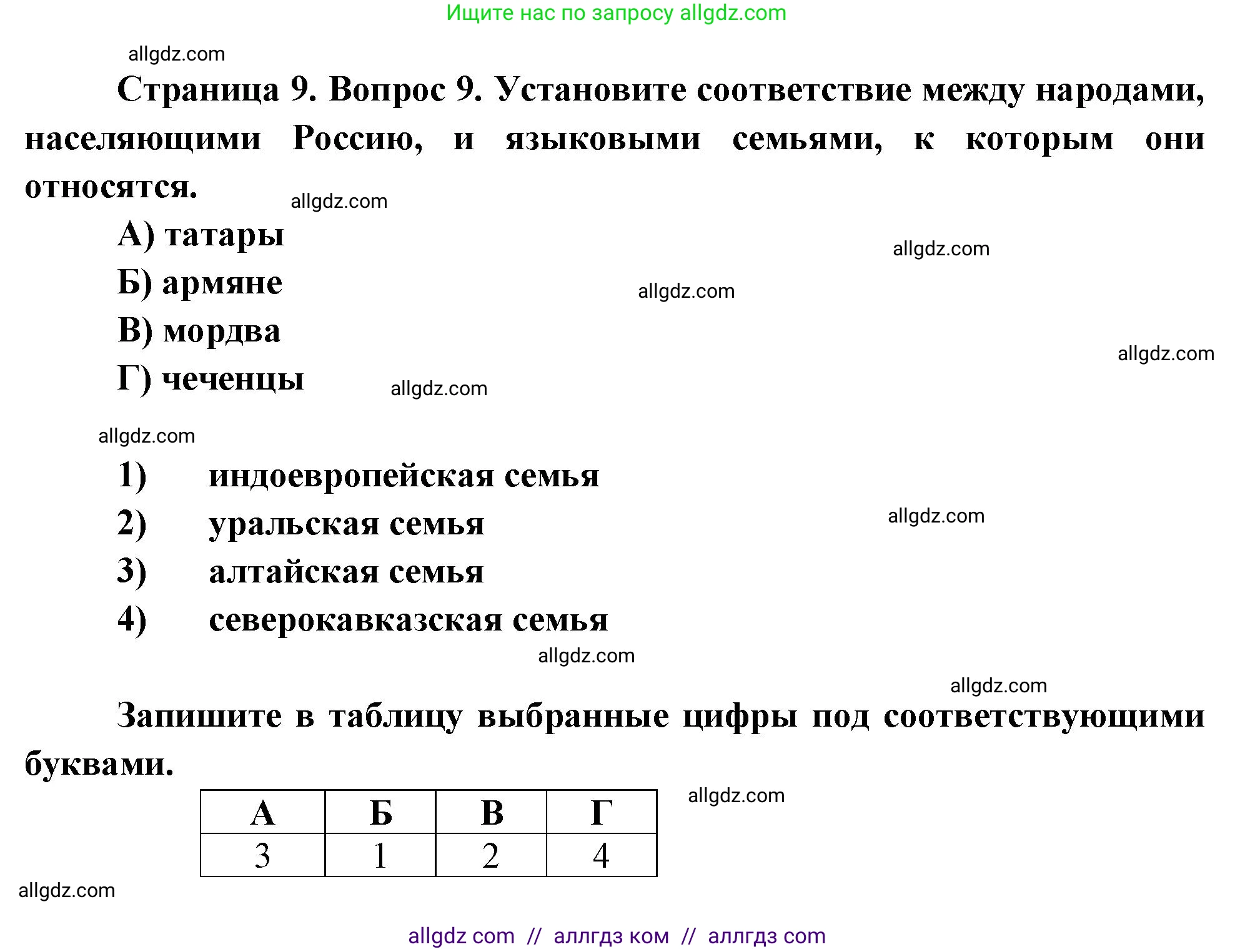 География, 8 класс Проверочные работы, авторы: Бондарева Мария Владимировна, Шидловский Игорь Михайлович, издательство Просвещение, Москва, 2023, жёлтого цвета, страница 9, номер 9, Решение