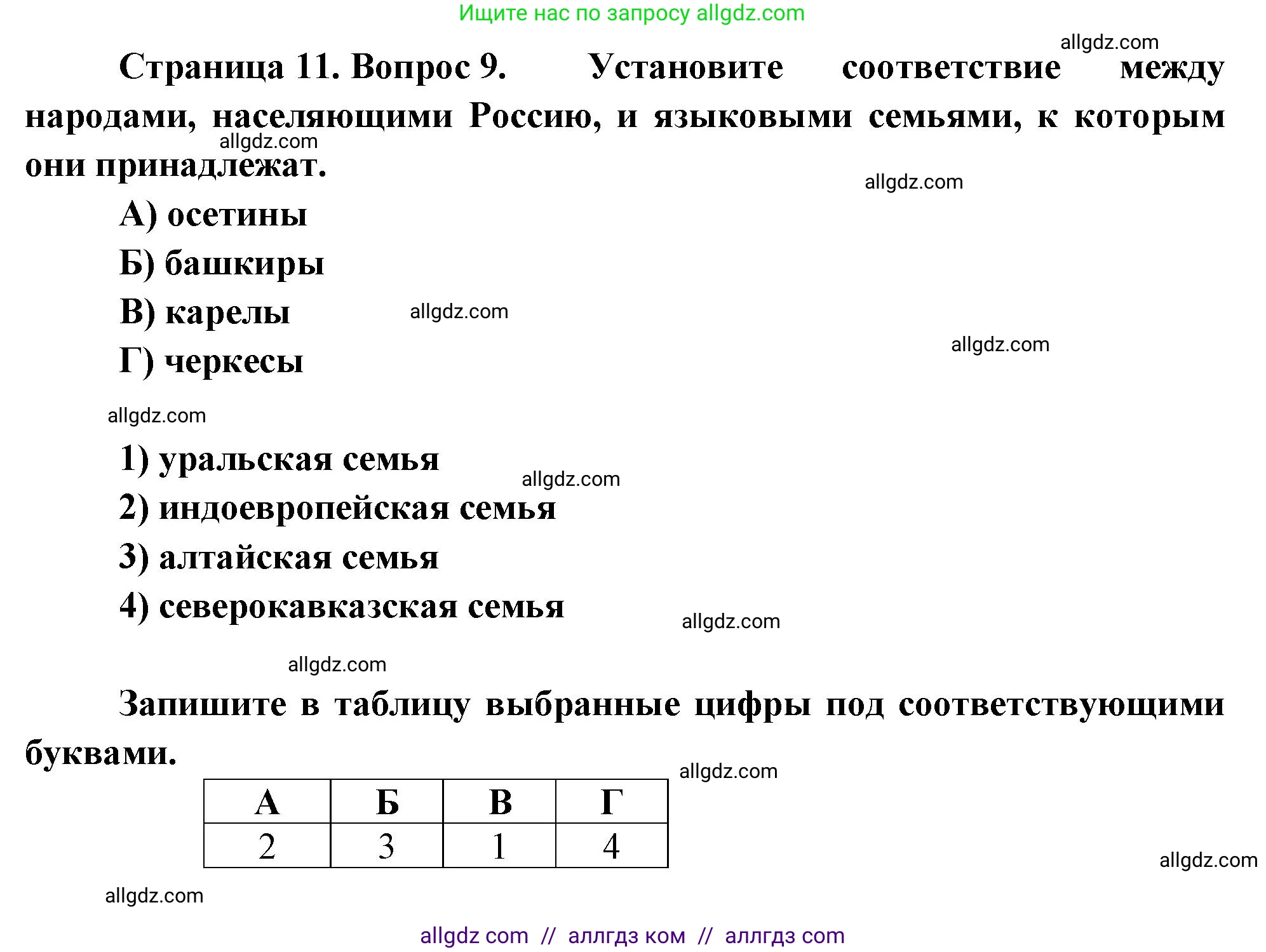 География, 8 класс Проверочные работы, авторы: Бондарева Мария Владимировна, Шидловский Игорь Михайлович, издательство Просвещение, Москва, 2023, жёлтого цвета, страница 11, номер 9, Решение
