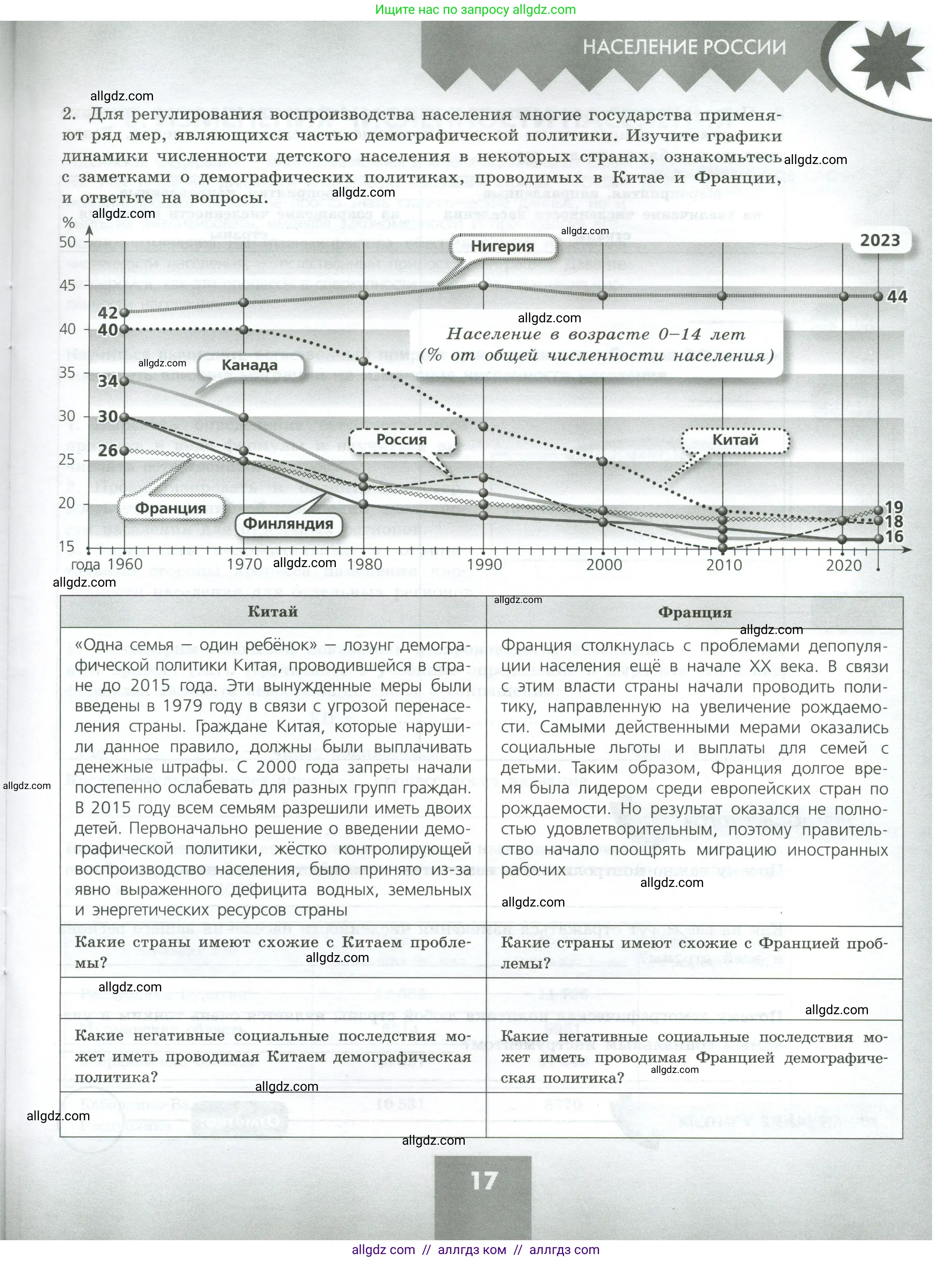 География, 8 класс Практические работы, автор: Дубинина Софья Петровна, издательство Просвещение, Москва, 2023, жёлтого цвета, страница 17