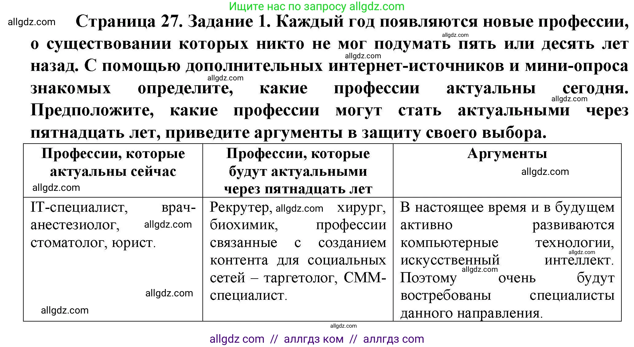 География, 8 класс Практические работы, автор: Дубинина Софья Петровна, издательство Просвещение, Москва, 2023, жёлтого цвета, страница 27, номер 1, Решение