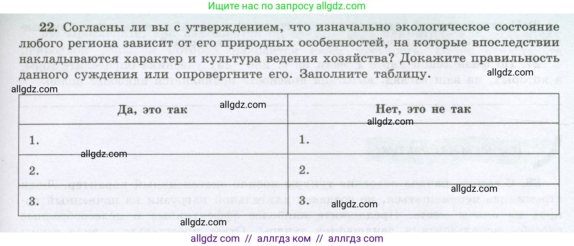 География, 8 класс Мой тренажёр, автор: Николина Вера Викторовна, издательство Просвещение, Москва, 2023, жёлтого цвета, страница 67, номер 22, Условие