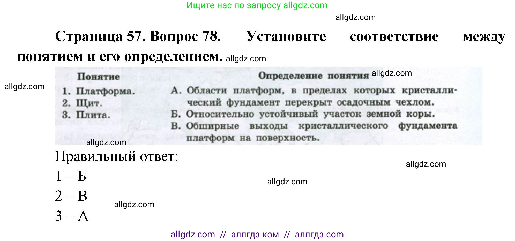 География, 8 класс Мой тренажёр, автор: Николина Вера Викторовна, издательство Просвещение, Москва, 2023, жёлтого цвета, страница 57, номер 78, Решение