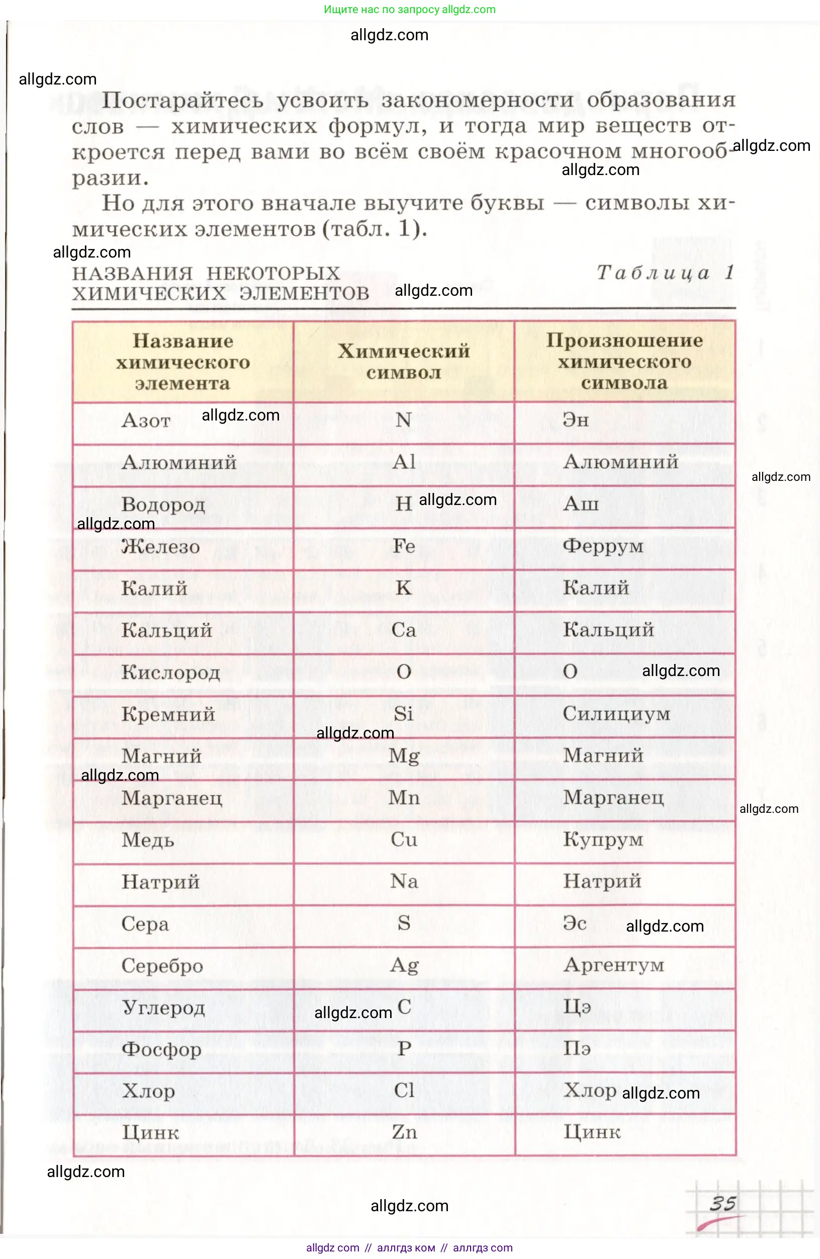 Химия, 8 класс Учебник, автор: Габриелян Олег Саргисович, издательство Просвещение, Москва, 2021, белого цвета, страница 35
