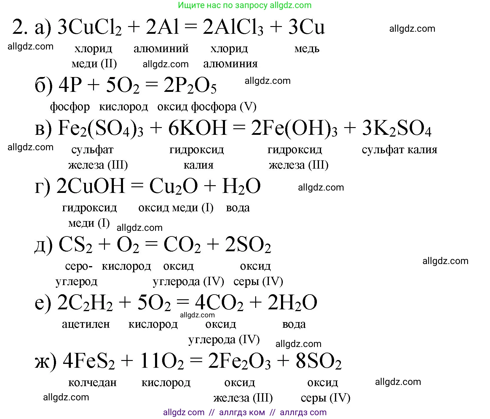 Химия, 8 класс Учебник, автор: Габриелян Олег Саргисович, издательство Просвещение, Москва, 2021, белого цвета, страница 165, номер 2, Решение